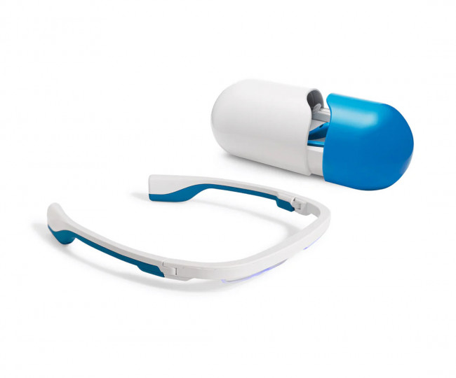 Розумні світлотерапевтичні окуляри AYO+ (White-Blue)